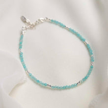 ML846B Amazonite Gemstone Beaded Bracelet 2