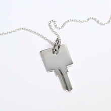 MZA057 Sterling Silver Polished Origami Crane Necklace large 3