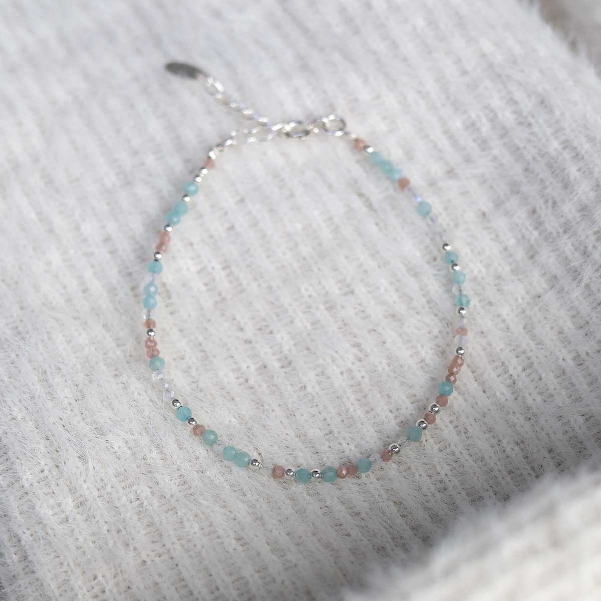 Sunrise Mixed Gemstone Beaded Bracelet