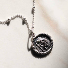 MZA017_Sterling Silver St Christopher Necklace_4 new