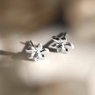 MD261_Sterling Silver Daffodil Studs_new 3