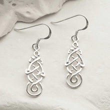 MC2405_STERLING SILVER CELTIC COVENTINA DANGLY EARRINGS_2