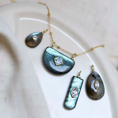 MM14_MM15_MM16_MM17_Sterling Silver Gold Plated Labradorite Necklace_Group 2