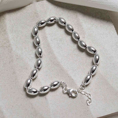 MV1302_Sterling Silver Oval Beads Bracelet_new 1 copy