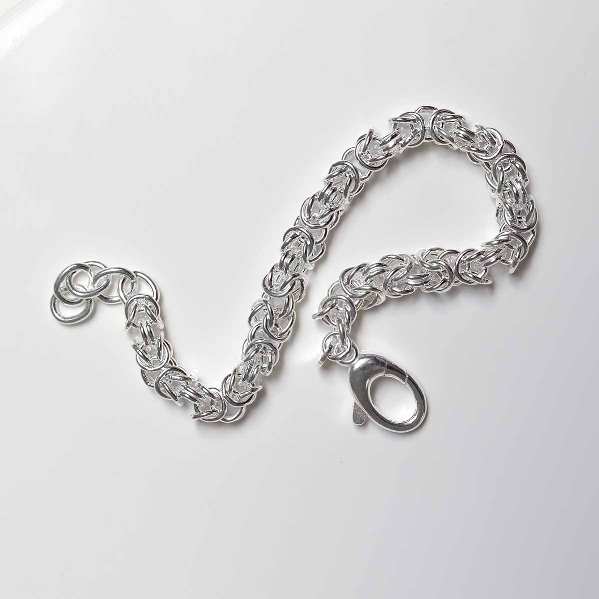 Sterling Silver Soft Circles Bracelet