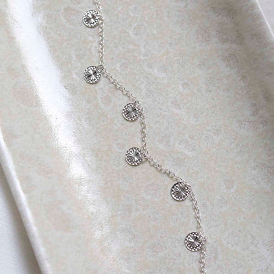 MV1322A_Sterling Silver Diamond Disc Anklet_new 2