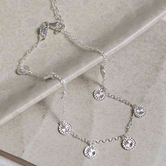 MV1322A_Sterling Silver Diamond Disc Anklet_new 3
