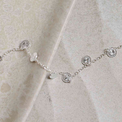MV1322B_Sterling Silver Diamond Disc Bracelet_new 4