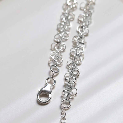 MV1306B_Sterling Silver Velvet Circles Bracelet_2