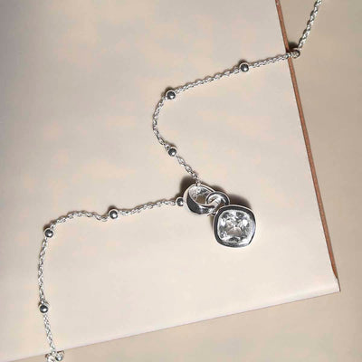 MW04_Sterling Silver Clear Quartz Birthstone Necklace (April)_Satellite_1