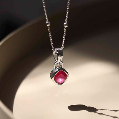 MW07_Sterling Silver Ruby Birthstone Necklace (July)_satellite)_2