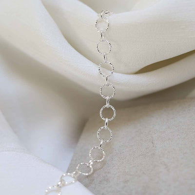 MV1347B_Sterling Silver Shimmer Link Bracelet_3