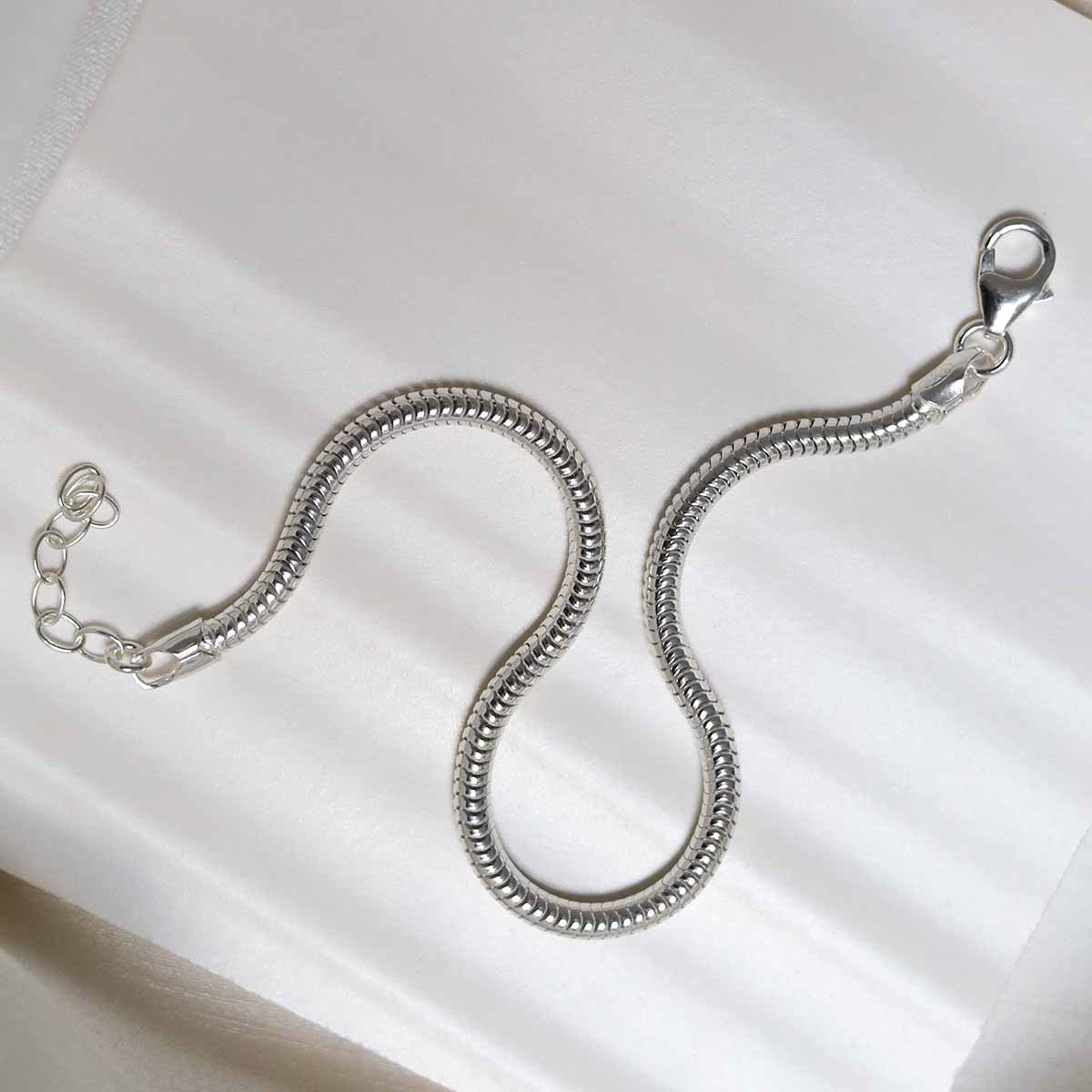 Sterling Silver Snake Bracelet