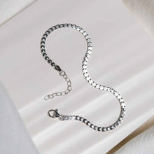 MV1350_Sterling Silver Greek Box Chain Bracelet_1