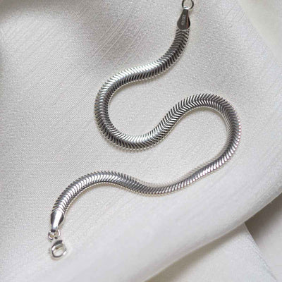 MV1352_Sterling Silver Herringbone Bracelet_3