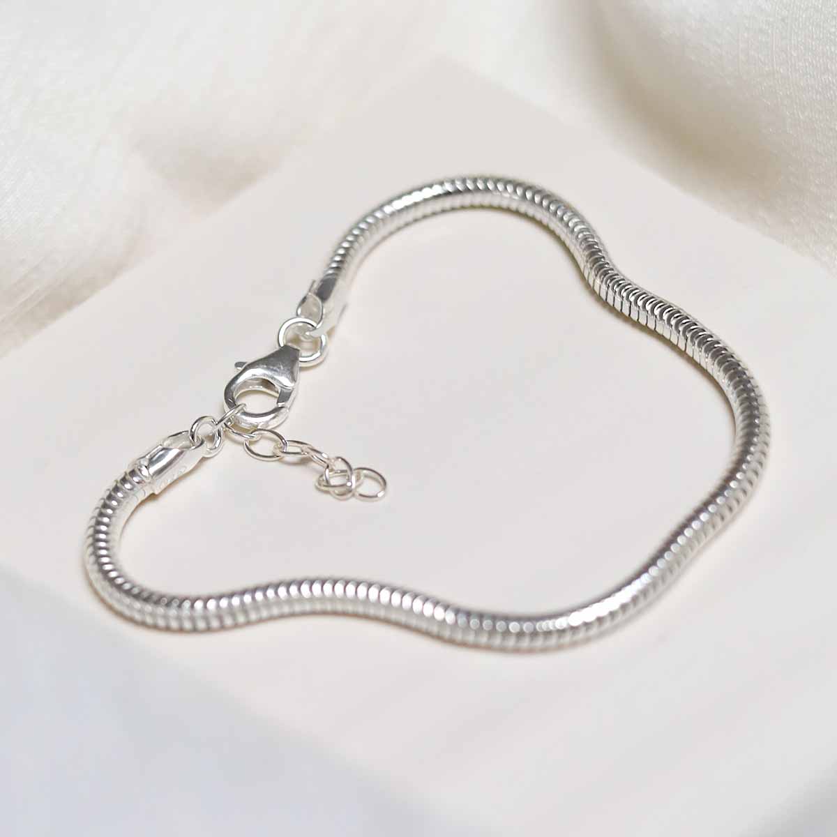 Sterling Silver Snake Bracelet
