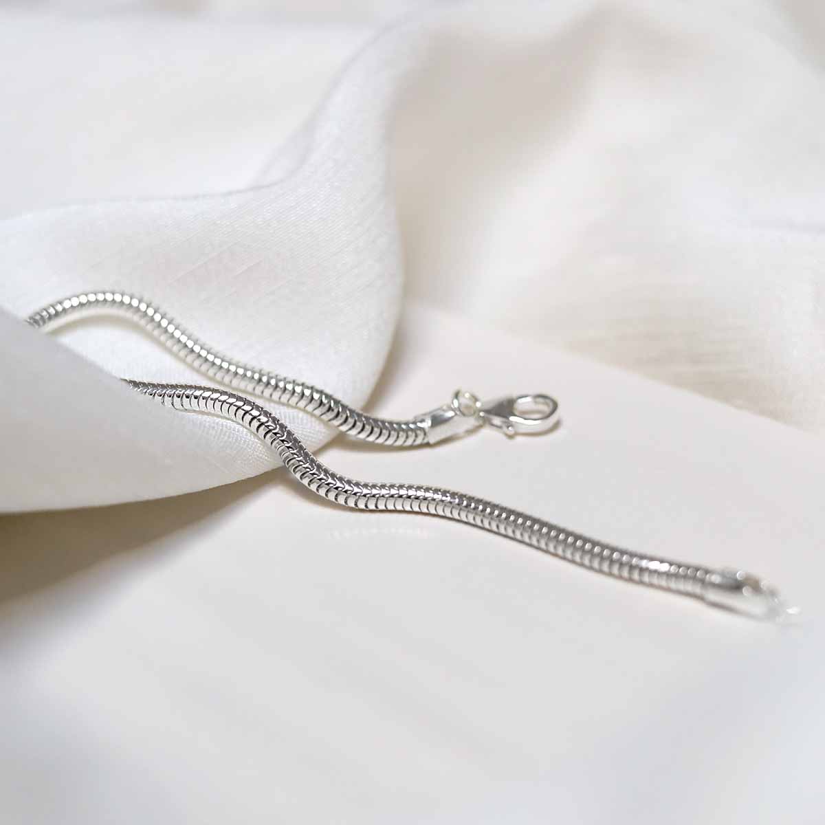 Sterling Silver Snake Bracelet