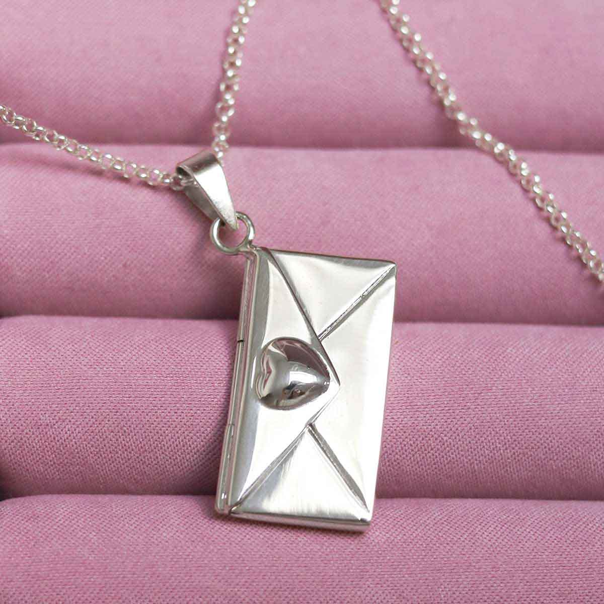 Sterling Silver Love Letters Locket