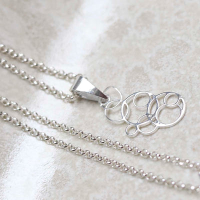 MF453P_Sterling Silver Bubbles Necklace_3
