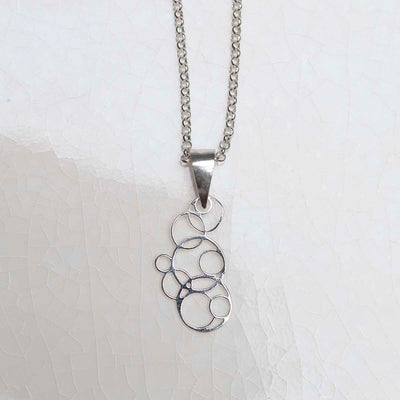 MF453P_Sterling Silver Bubbles Necklace_8