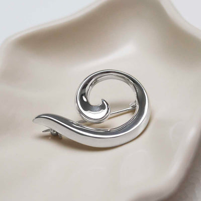 MC179_Sterling Silver Spiral Brooch_1