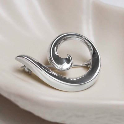 MC179_Sterling Silver Spiral Brooch_2