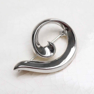 MC179_Sterling Silver Spiral Brooch_3