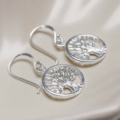 ME359E_Sterling Silver Dangly Tree Of Life Earrings_7