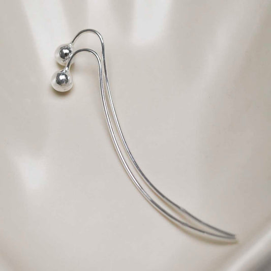 MD341_Sterling Silver Solid Threader Earrings_1