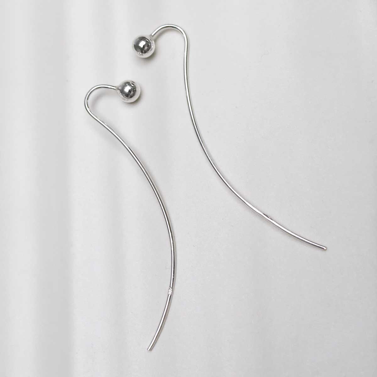Sterling Silver Solid Threader Earrings