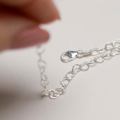 MV1320A_Sterling Silver Hearts Anklet_4