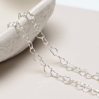 MV1320A_Sterling Silver Hearts Anklet_7