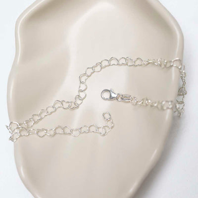 MV1320A_Sterling Silver Hearts Anklet_8