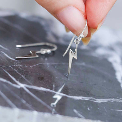 MC276_Sterling Silver Lightning Earrings_5 new