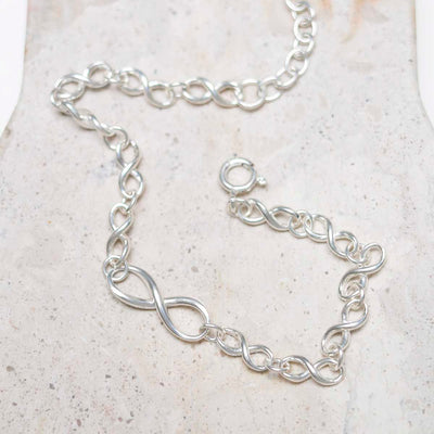 MB132_Sterling Silver Infinity Bracelet_new 5