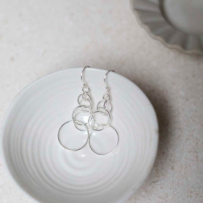 ML877_Sterling Silver Wire Circle Drop Earrings_7