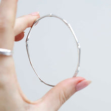 MB136_Sterling Silver Bamboo Bangle_new 4