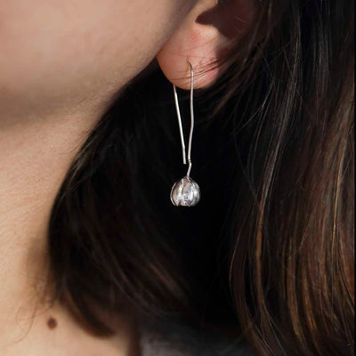 MS1168_Sterling Silver Blossom Drop Earrings_new 3