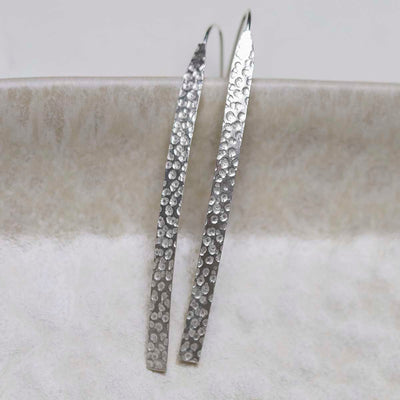MD250_Sterling Silver Urban Armour Drop Earrings_2