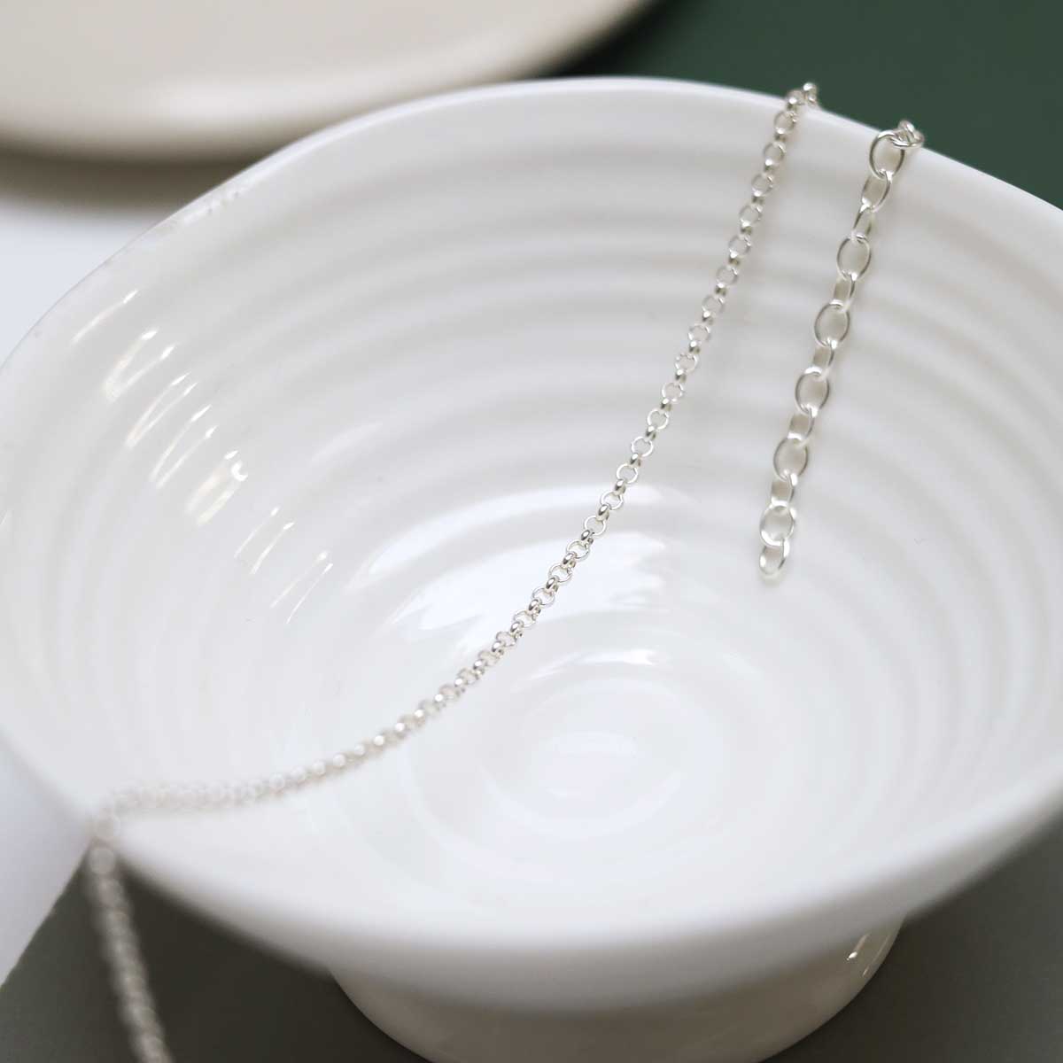 Sterling Silver Belcher Chain Necklace (14-30")