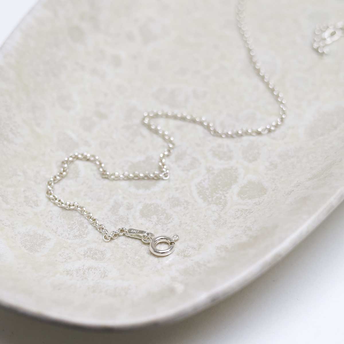 Sterling Silver Belcher Chain Necklace (14-30")