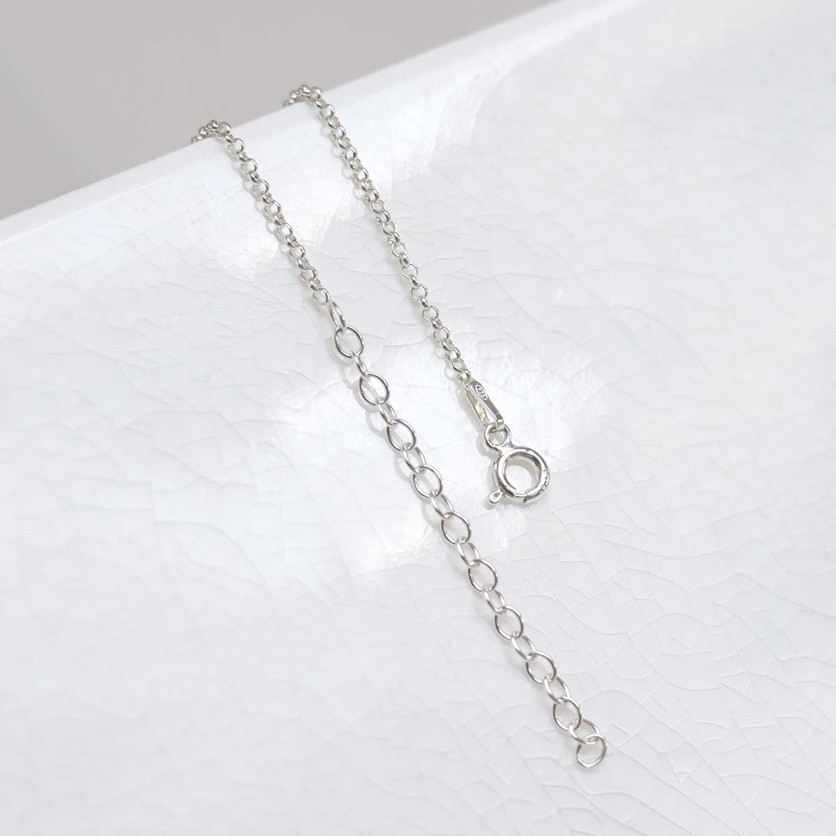 Sterling Silver Belcher Chain Necklace (14-30")