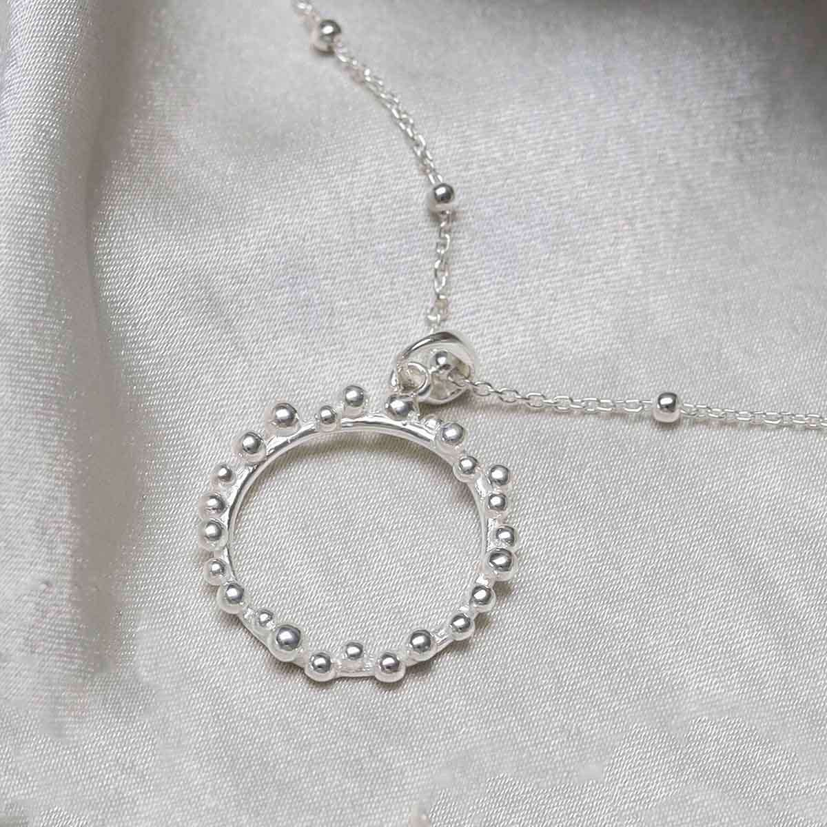 Sterling Silver Splash Necklace