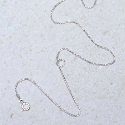 RBC_Sterling Silver Round Box Chain Necklace _6