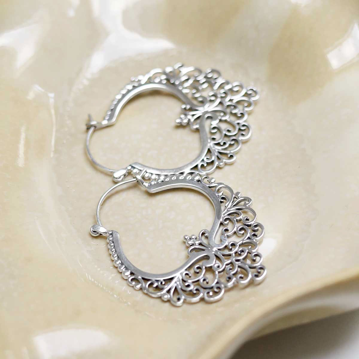 Sterling Silver Marrakesh Nights Hoops