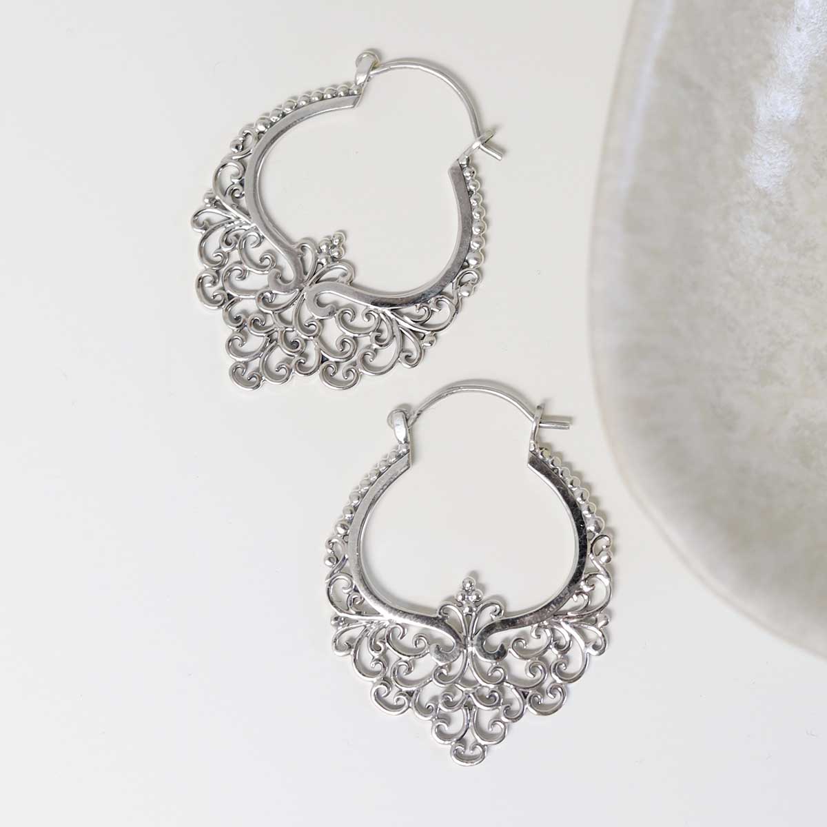 Sterling Silver Marrakesh Nights Hoops