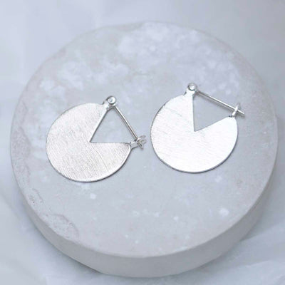 ML891S_Sterling Silver Stolen Slice Earrings_ reshoot 5