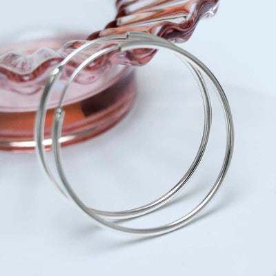 ME450_Sterling Silver 40mm Hoop Earrings_reshoot 2