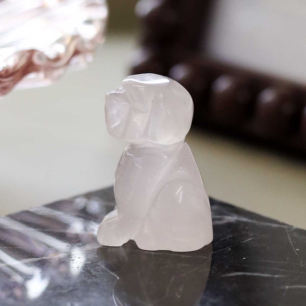 Cat Stone (Rose Quartz)