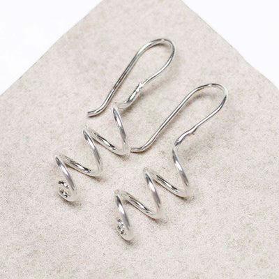 ME515_Sterling Silver Bold Coil Drop Earrings_1 copy
